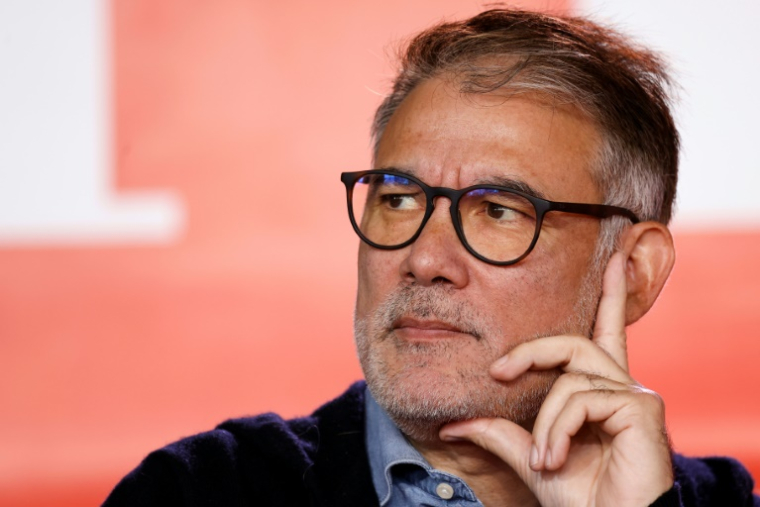 Le premier secrétaire du parti socialiste Olivier Faure, à la "Fête de l'Humanité" à Brétigny-sur-Orge, au sud de Paris, le 13 septembre 2025 ( AFP / Ian LANGSDON )