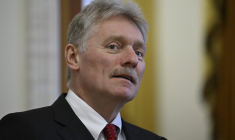 Vladimir Peskov, à Moscou, le 22 octobre 2024 ( POOL / ALEXANDER NEMENOV )