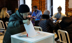 Election présidentielle 2024 à Moscou, Russie