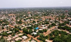 Vue aérienne de Niamey