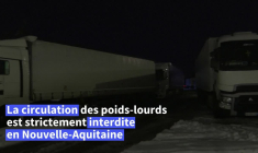 Un nouvel épisode de neige et verglas perturbe la circulation sur l'A10, en Charente-Maritime