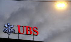 Photo d'archives du logo d'UBS