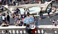 Une vague de chaleur à Rome