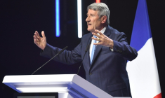 Philippe de Villiers le 7 avril 2022, à Paris ( AFP / bERTRAND GUAY )
