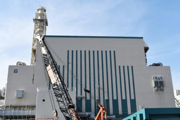 L'unité n°6 de la centrale nucléaire de Kashiwazaki-Kariwa, le 2 décembre 2025 dans la préfecture de Niigata, au Japon ( JIJI Press / STR )
