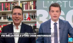 "Le charme de Justin Trudeau ne fonctionnait plus, il est de plus en plus contesté à l'interne"