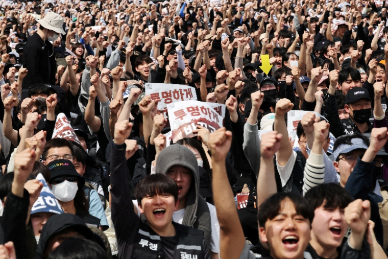 Le syndicat de Samsung Electronics organise un rassemblement