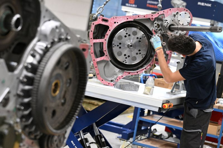 Production de boîtes de vitesses du groupe Renk