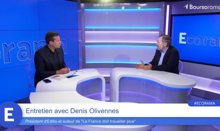 Denis Olivennes : "En France, 6 personnes sur 10 ne travaillent pas !"