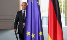 Le chancelier allemand Olaf Scholz à Berlin, en Allemagne