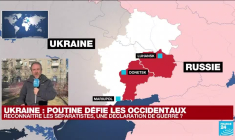 Ukraine : des deux côtés de la frontière, la population unie par la peur d'un conflit armé