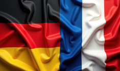 Les drapeaux allemands et français côte à côte (Crédits: Adobe Stock)