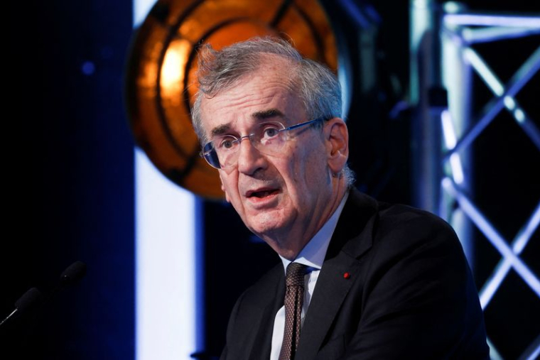 François Villeroy de Galhau, gouverneur de la Banque de France, à Paris, en France