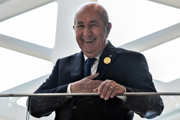 Abdelmajid Tebboune, le 2 novembre 2022, à Alger ( AFP / - )