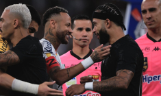 Santos perd le derby pauliste, Neymar rejette la faute sur le ballon