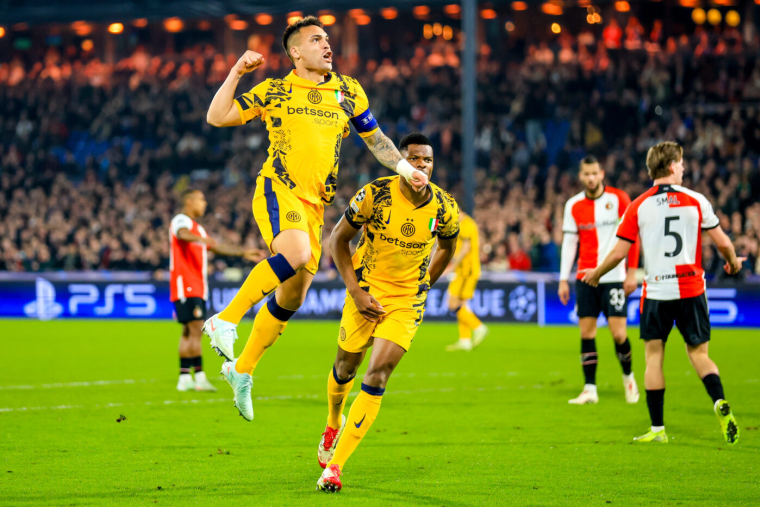 L’Inter l’emporte à l’expérience au Feyenoord