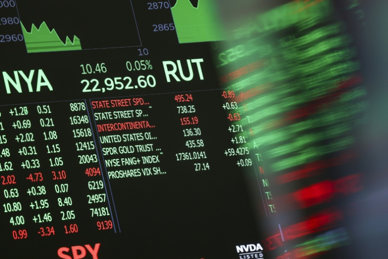 Etats-Unis: la résistance de l'économie surprend mais n'est pas "éternelle" ( AFP / ANGELA WEISS )