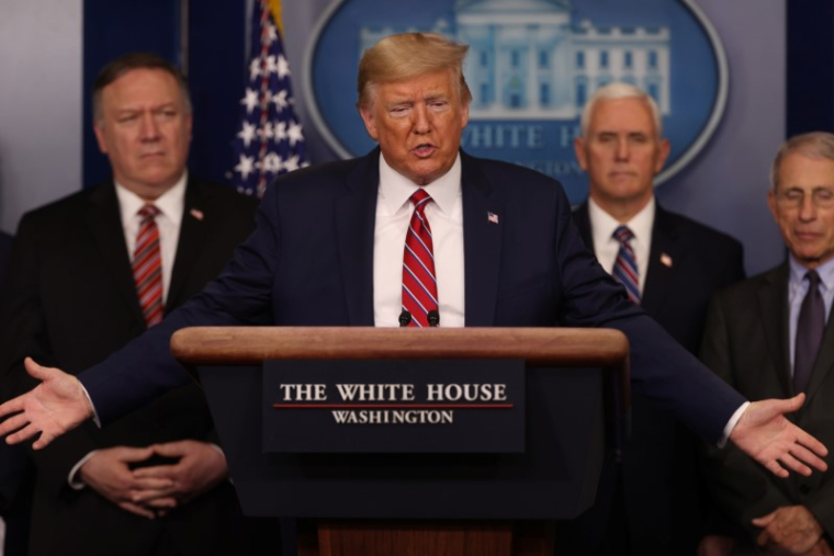 CORONAVIRUS: TRUMP N'ENVISAGE PAS DE CONFINEMENT GÉNÉRAL AUX USA