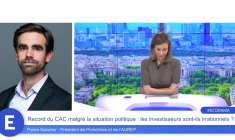 Record du CAC malgré la situation politique : les investisseurs sont-ils irrationnels ?