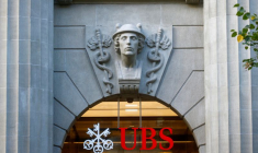 Le logo de la banque UBS à Zurich