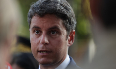 Gabriel Attal, le 2 septembre 2024, à Issy les Moulineaux ( AFP / THIBAUD MORITZ )