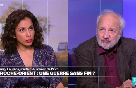 Henry Laurens : "Il ne peut pas y avoir d'occupation heureuse, démocratique et c'est elle qui engendre la violence"