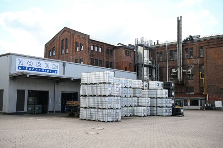 La société Hobum Oleochemicals développe, à Hambourg, des matières premières chimiques durables issues d'huiles végétales renouvelables.