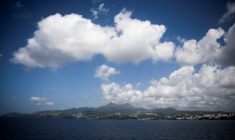 Vue de Fort-de-France, en Martinique, le 13 novembre 2024 ( AFP / JULIEN DE ROSA )