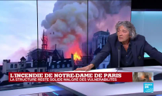 Incendie de Notre-Dame de Paris : "il faut essayer de positiver ce désastre" (Rudy Ricciotti)