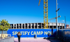 La police municipale est intervenue pour stopper le chantier du Camp Nou