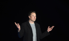 Elon Musk, le 10 février 2022, au Texas  ( AFP / JIM WATSON )