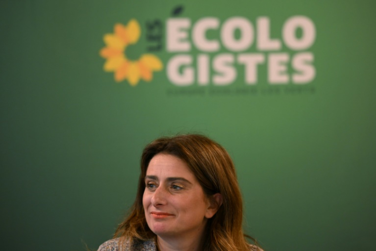 La secrétaire nationale des Ecologistes, Marine Tondelier, à Paris, le 19 janvier 2026 ( AFP / Blanca CRUZ )
