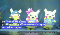 Japon: le premier parc à thème permanent "Pokémon" ouvre ses portes