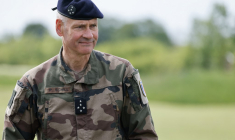 Pierre Schill à Beynes, le 6 mai 2025. ( AFP / LUDOVIC MARIN )