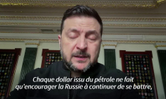 Zelensky critique l’assouplissement des sanctions contre la Russie