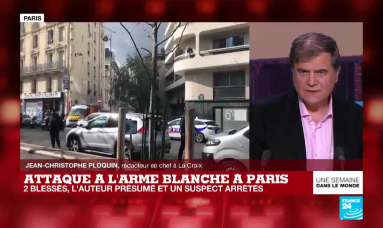 Attaque à l'arme blanche à Paris : deux blessés, deux suspects arrêtés
