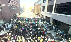 Minneapolis: manifestation dans un froid glacial contre la police de l'immigration