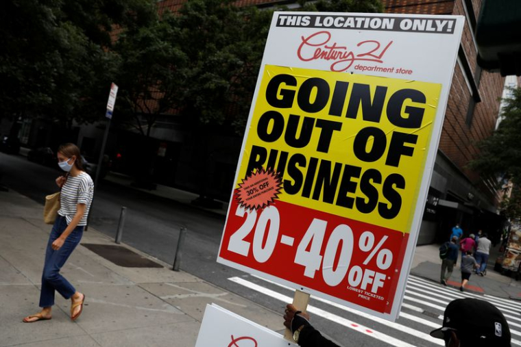 USA: LES RISQUES DE FAILLITES D'ENTREPRISES "RESTENT CONSIDÉRABLES" SELON LA FED