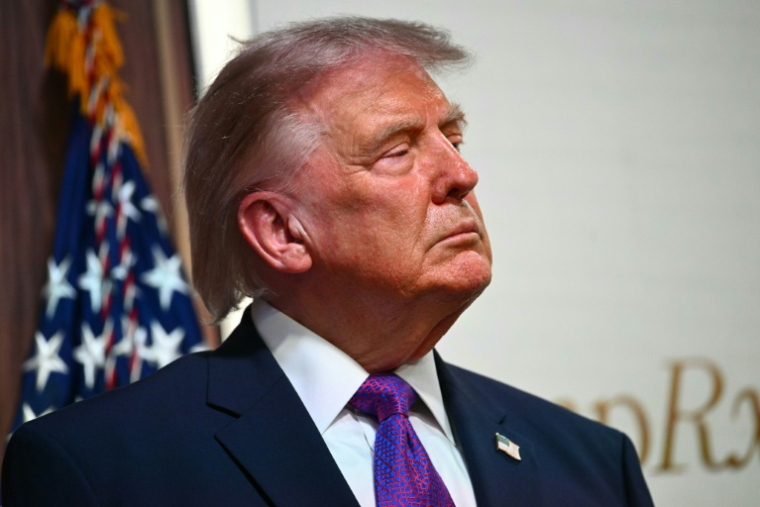 Le président américain Donald Trump, le 18 mai 2026 à Washington ( AFP / Kent NISHIMURA )