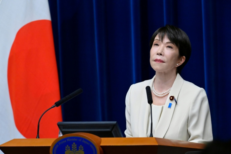 La Première ministre Sanae Takaichi, le 27 juillet 2026 à Tokyo ( POOL / David Mareuil )