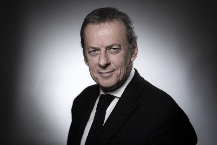 Olivier Nora à Paris, le 2 février 2018. ( AFP / JOEL SAGET )