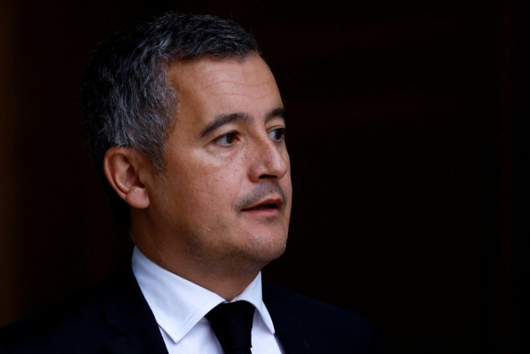 Le ministre français de l'Intérieur et des Affaires étrangères, Gérald Darmanin
