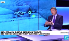 Nouveaux raids aériens turcs : des régions kurdes de Syrie et du nord de l'Irak visées