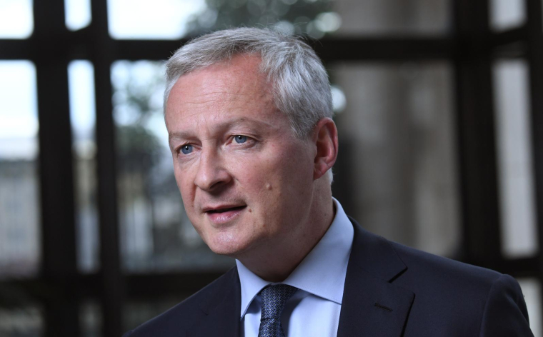Bruno Le Maire, le 30 mai 2022, à Paris ( AFP / Eric PIERMONT )