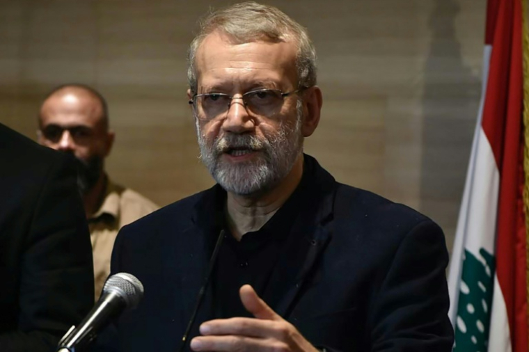 Ali Larijani le 15 novembre 2024 à Beyrouth, au Liban ( AFP / - )