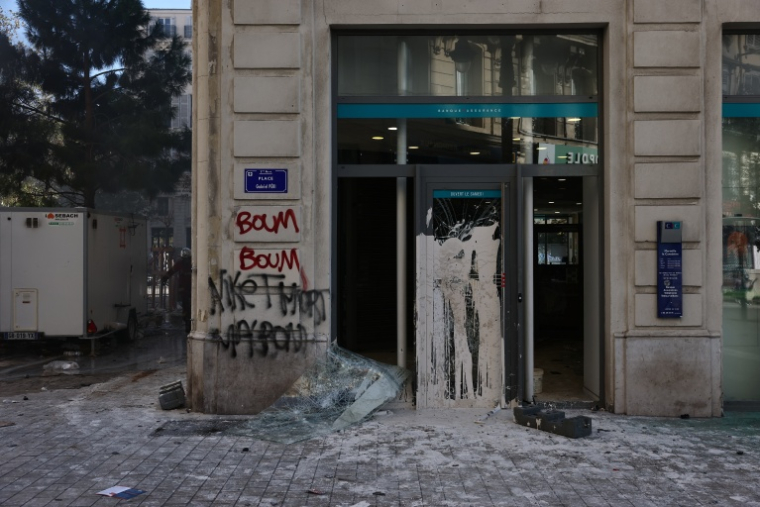 Marseille le 17 octobre 2026 ( AFP / Thibaud MORITZ )