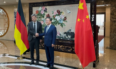 Le vice-chancelier allemand et ministre de l'économie Robert Habeck en visite en Chine