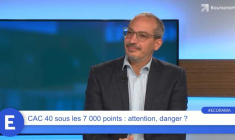 CAC 40 sous les 7000 points : attention, danger ?