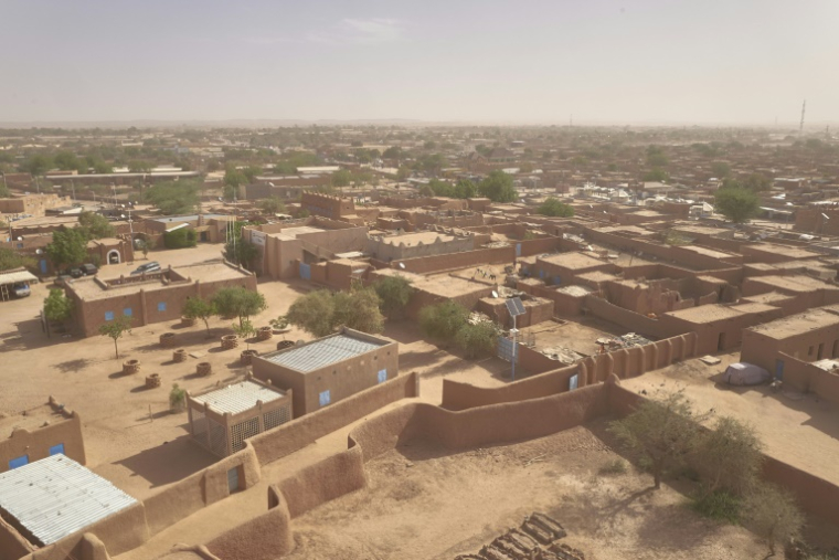 Vue de la vieille ville d'Agadez, dans le nord du Niger, le 6 mai 2023 ( AFP / Michele Cattani )