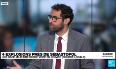 Ukraine : la contre-offensive se poursuit, explosions à une base militaire russe près de Sébastopol